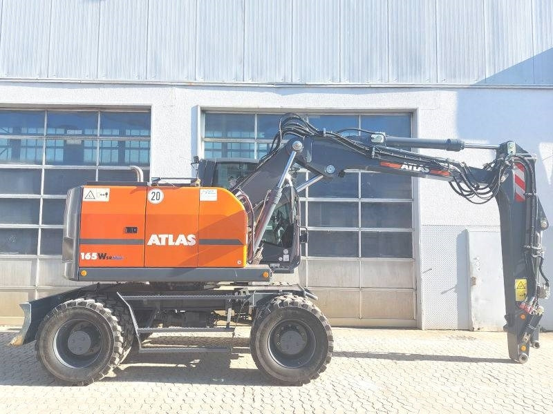 Atlas 165 W - Pelle sur pneus: photos 5 Atlas 165 W - Pelle sur pneus: photos 5