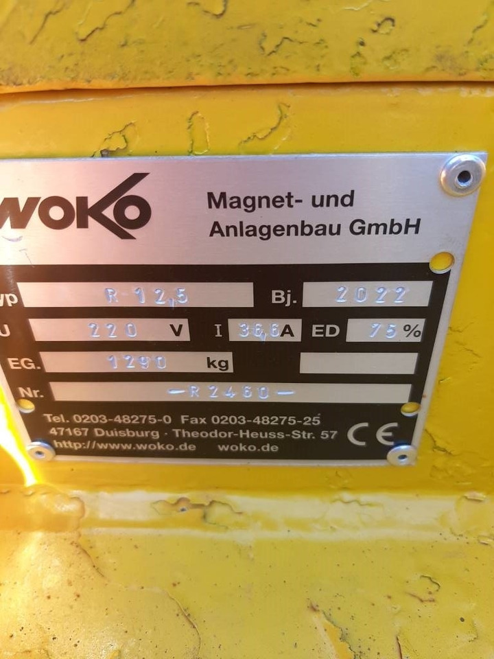 WOKO R12,5 - Plaque vibrante: photos 2 WOKO R12,5 - Plaque vibrante: photos 2