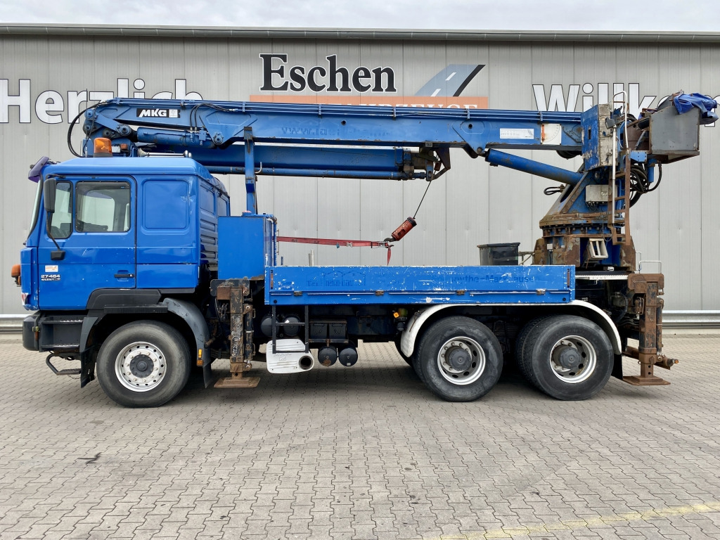 MAN 27.464 6x4 / MKG HMK 350a2L Kran - Camion grue: photos 2 MAN 27.464 6x4 / MKG HMK 350a2L Kran - Camion grue: photos 2