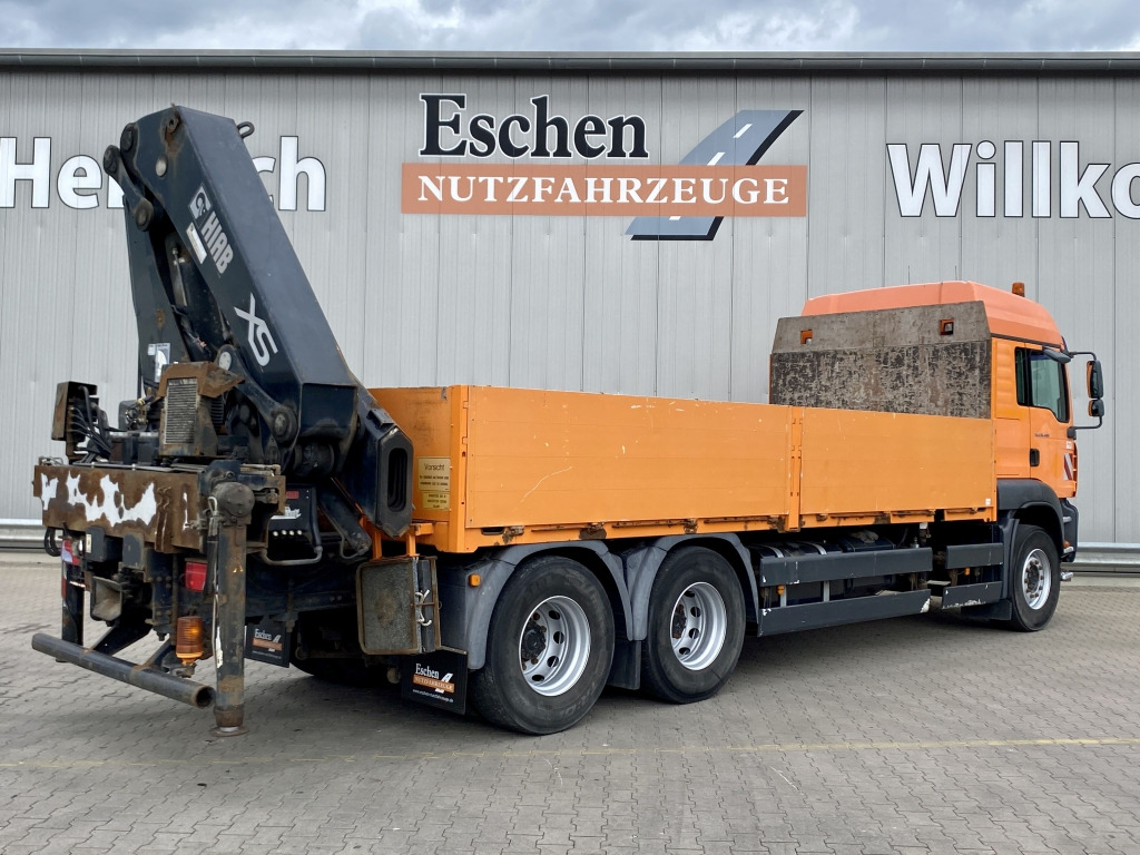 MAN TGA 26.480 6x4 BL / HIAB 377 EP-4 Faltkran - Camion plateau, Camion grue: photos 5 MAN TGA 26.480 6x4 BL / HIAB 377 EP-4 Faltkran - Camion plateau, Camion grue: photos 5
