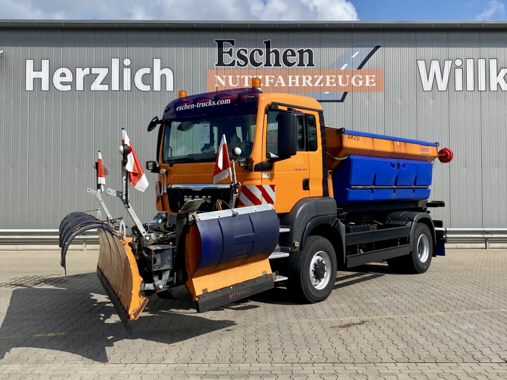 MAN TGS 18.320 4x4 BL - Camion plateau: photos 1 MAN TGS 18.320 4x4 BL - Camion plateau: photos 1