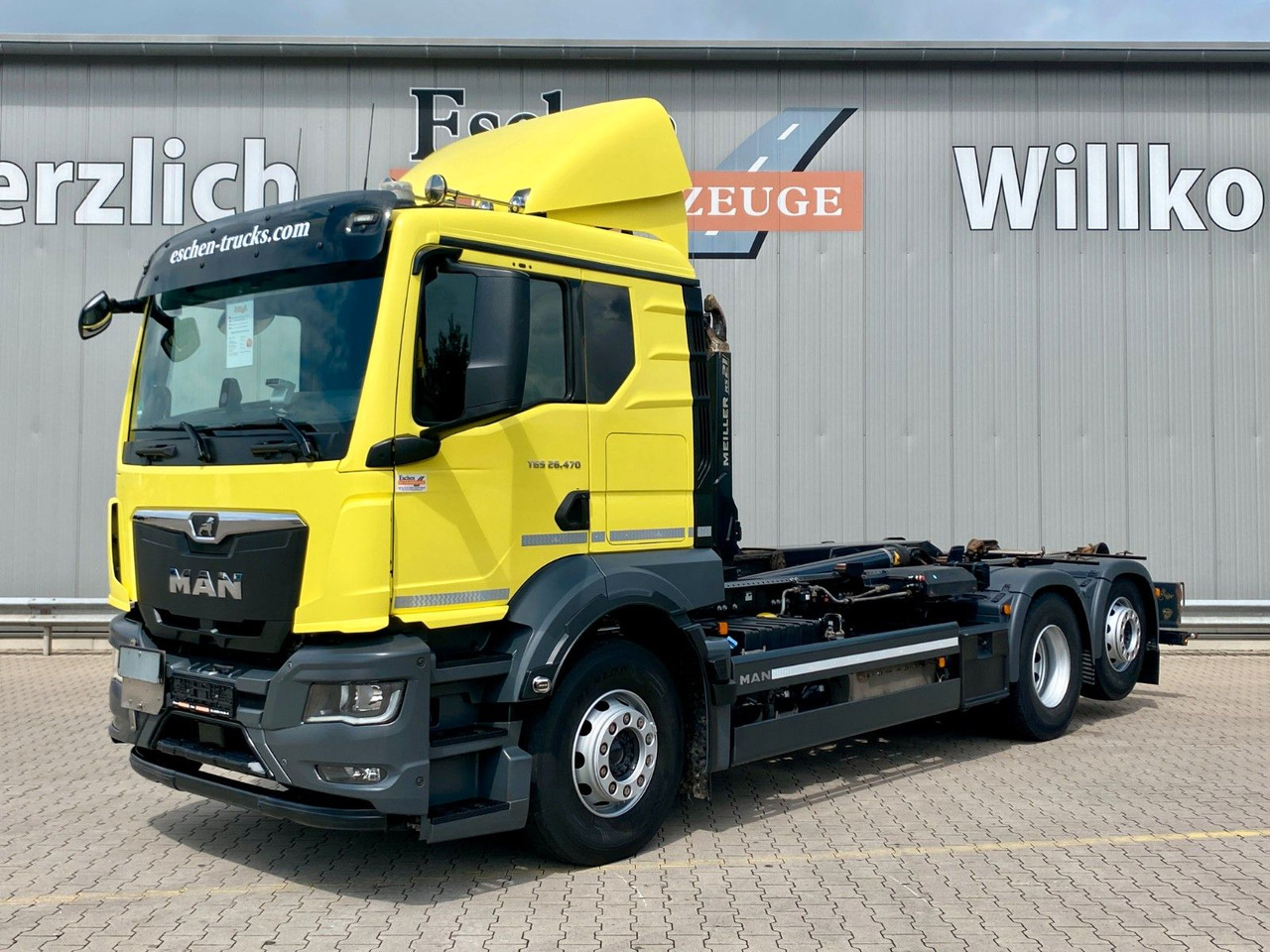 MAN TGS 26.470 6x2-4|MEILLER RS 21.65H*FUNK*Retarder - Camion ampliroll: photos 2 MAN TGS 26.470 6x2-4|MEILLER RS 21.65H*FUNK*Retarder - Camion ampliroll: photos 2