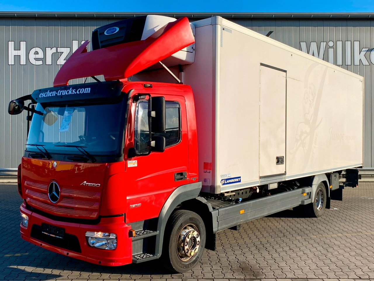 Mercedes-Benz Atego 1218 L Diesel/Netz*LBW*Carrier Supra 850Mt Mercedes-Benz Atego 1218 L Diesel/Netz*LBW*Carrier Supra 850Mt - Camion frigorifique: photos 1 Mercedes-Benz Atego 1218 L Diesel/Netz*LBW*Carrier Supra 850Mt Mercedes-Benz Atego 1218 L Diesel/Netz*LBW*Carrier Supra 850Mt - Camion frigorifique: photos 1