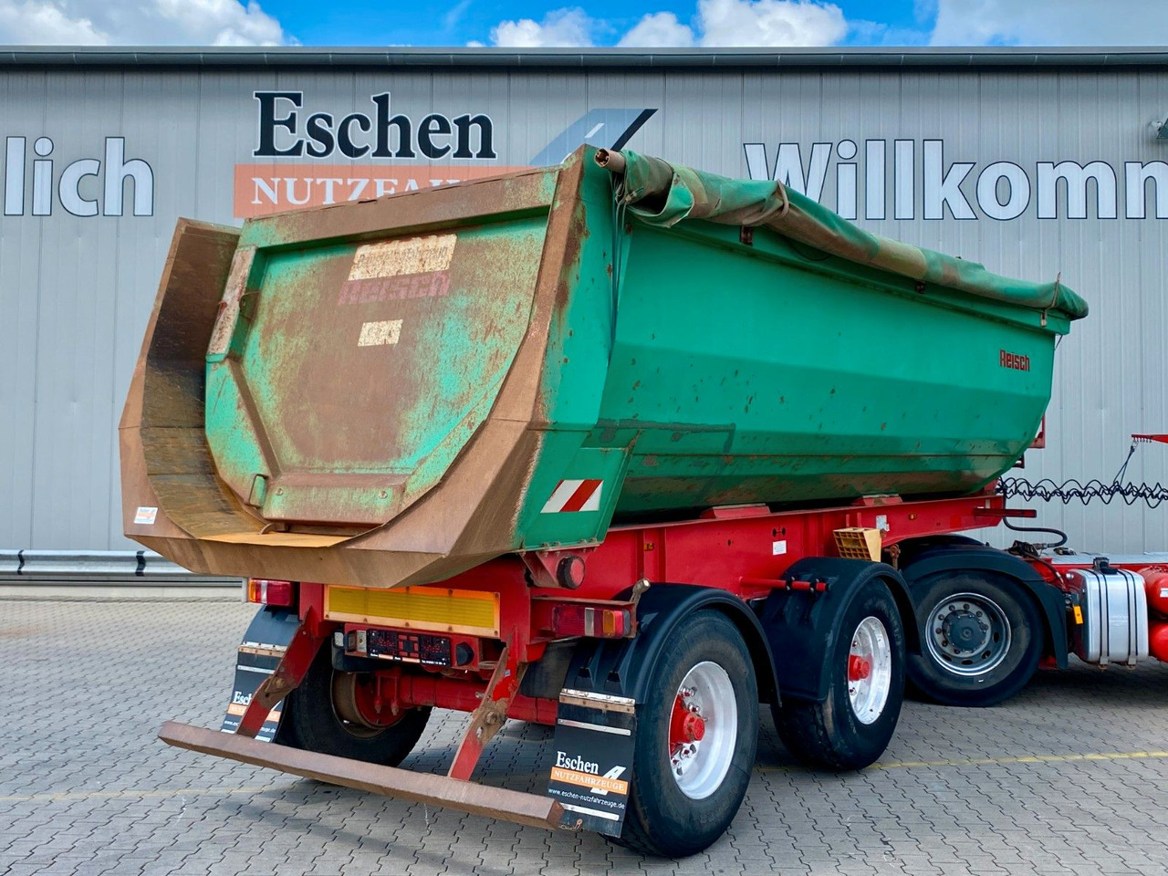 Reisch RHKS-31/20 SSL | Stahl 23m³*Luft-Lift*Kurzsattel - Semi-remorque benne: photos 4 Reisch RHKS-31/20 SSL | Stahl 23m³*Luft-Lift*Kurzsattel - Semi-remorque benne: photos 4