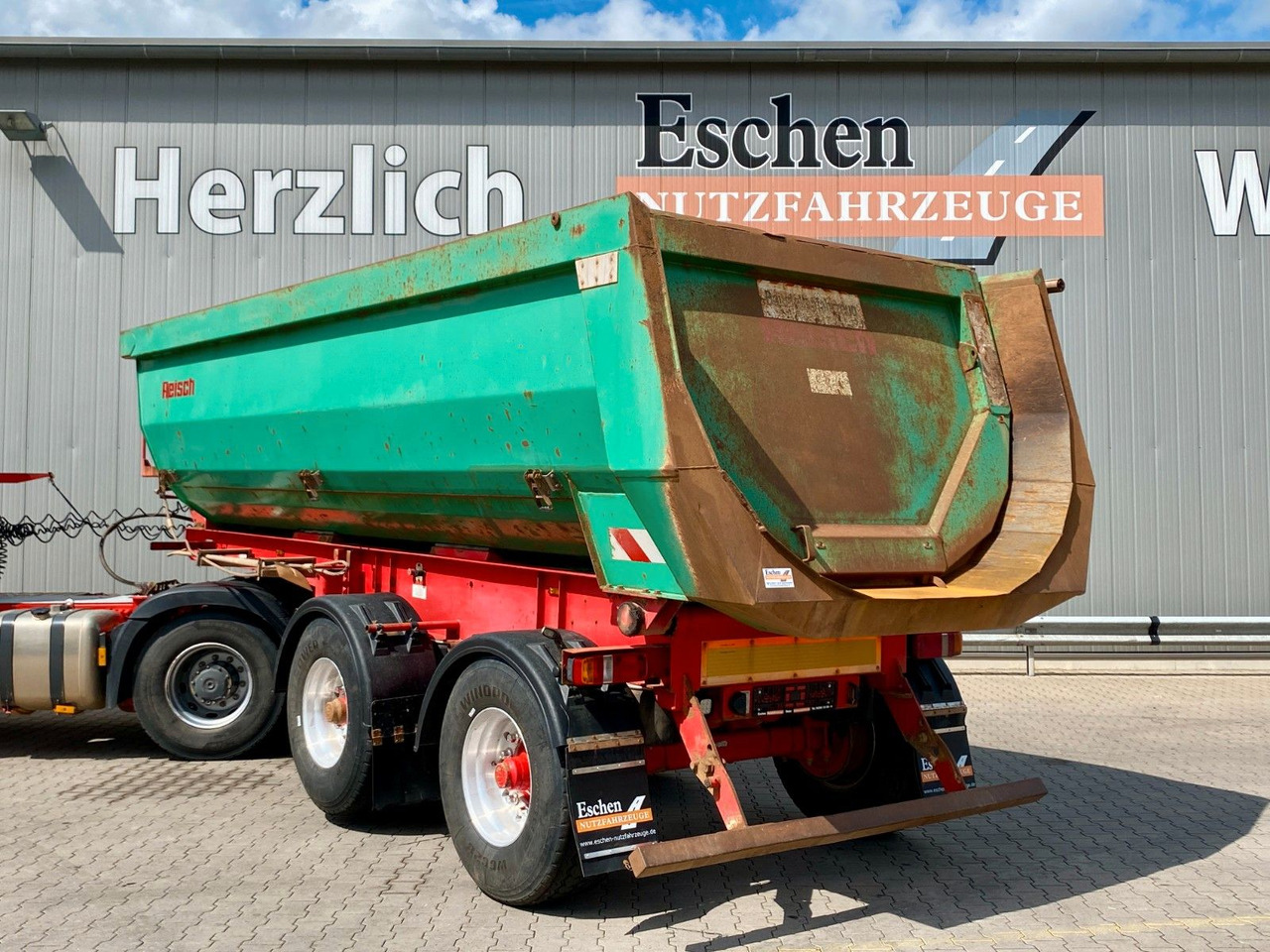 Reisch RHKS-31/20 SSL | Stahl 23m³*Luft-Lift*Kurzsattel - Semi-remorque benne: photos 3 Reisch RHKS-31/20 SSL | Stahl 23m³*Luft-Lift*Kurzsattel - Semi-remorque benne: photos 3