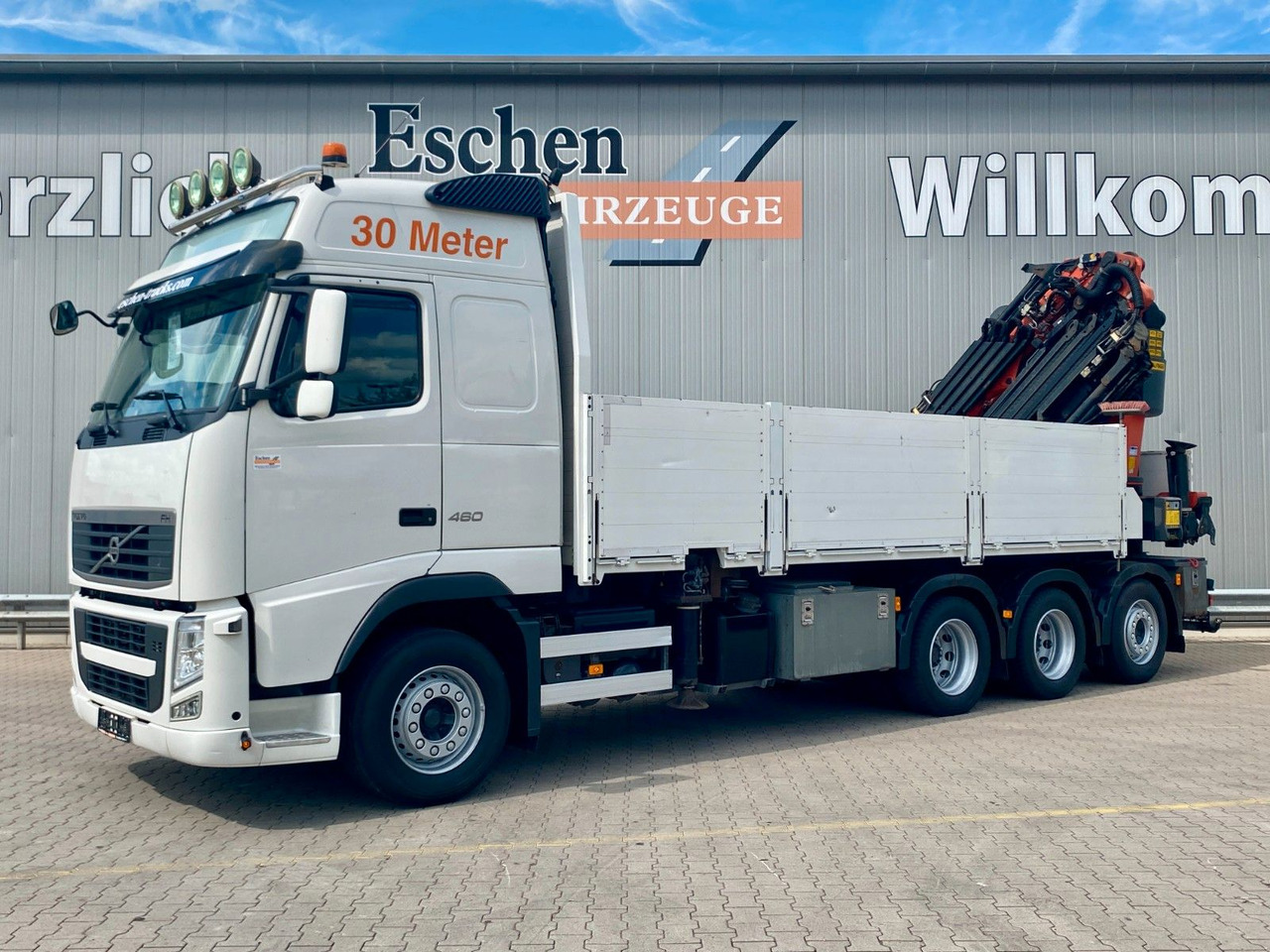 Volvo FH460 8x4 Palfinger PK53002SH+JIB+Seilwinde - Camion plateau, Camion grue: photos 1 Volvo FH460 8x4 Palfinger PK53002SH+JIB+Seilwinde - Camion plateau, Camion grue: photos 1