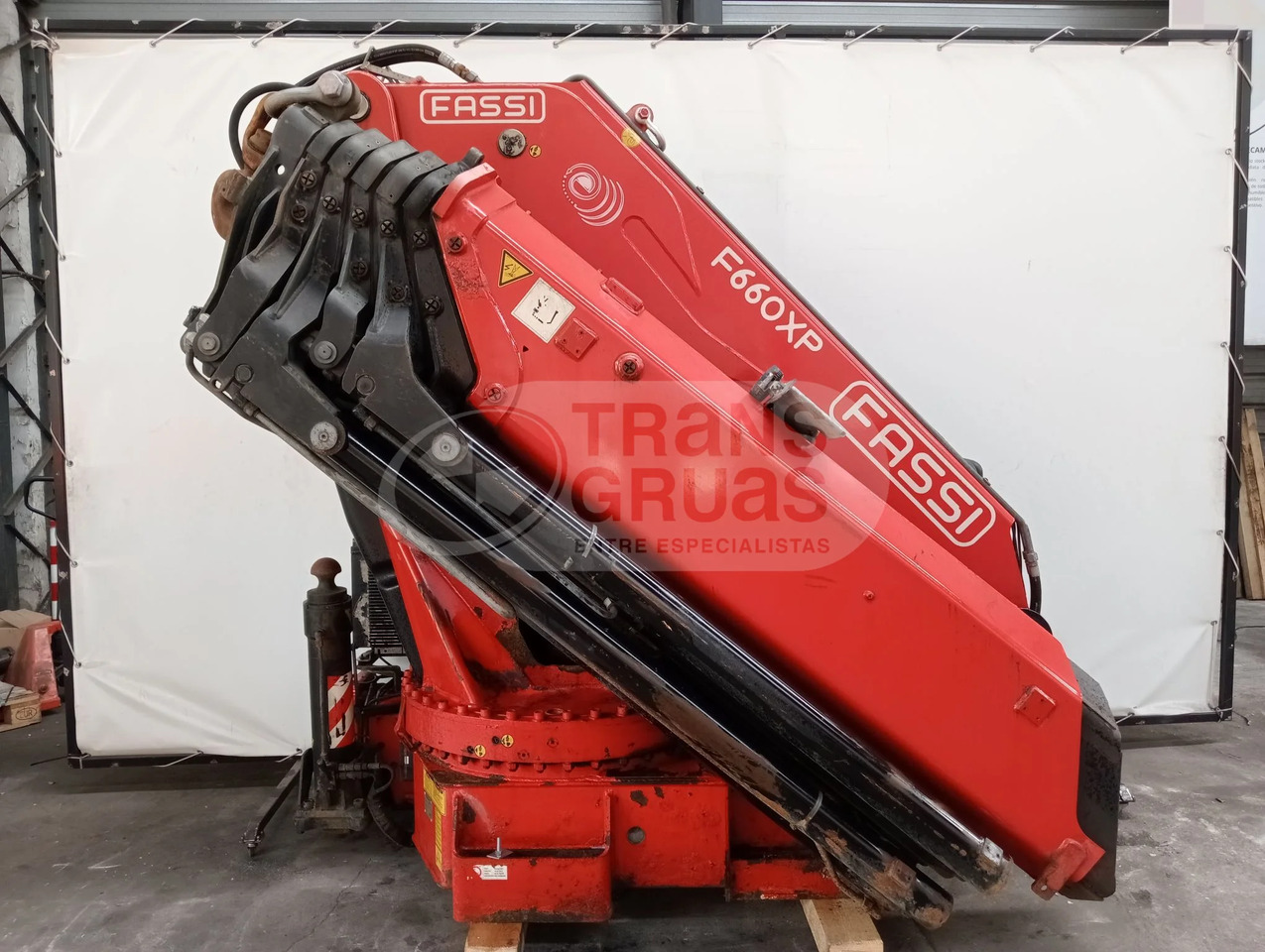 Grúa Hidráulica Fassi F660AXP.26 - Grue auxiliaire: photos 1 Grúa Hidráulica Fassi F660AXP.26 - Grue auxiliaire: photos 1