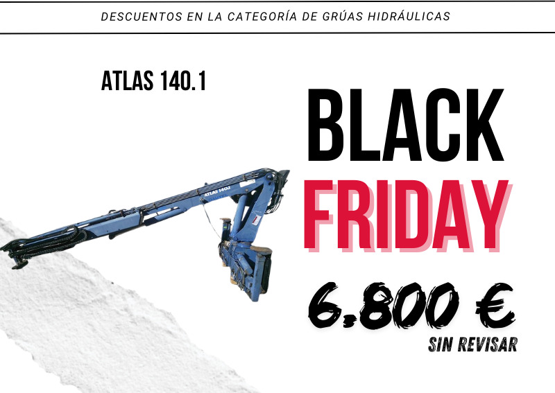 Grúa articulada Atlas AK 140.1 - Grue auxiliaire pour Camion: photos 4 Grúa articulada Atlas AK 140.1 - Grue auxiliaire pour Camion: photos 4