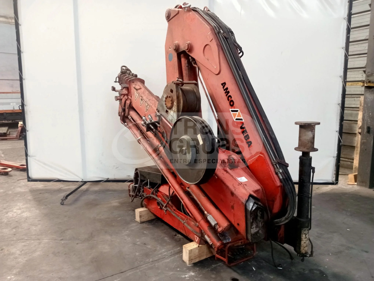 Grúa hidráulica Amco Veba 814 4S - Grue auxiliaire: photos 2 Grúa hidráulica Amco Veba 814 4S - Grue auxiliaire: photos 2