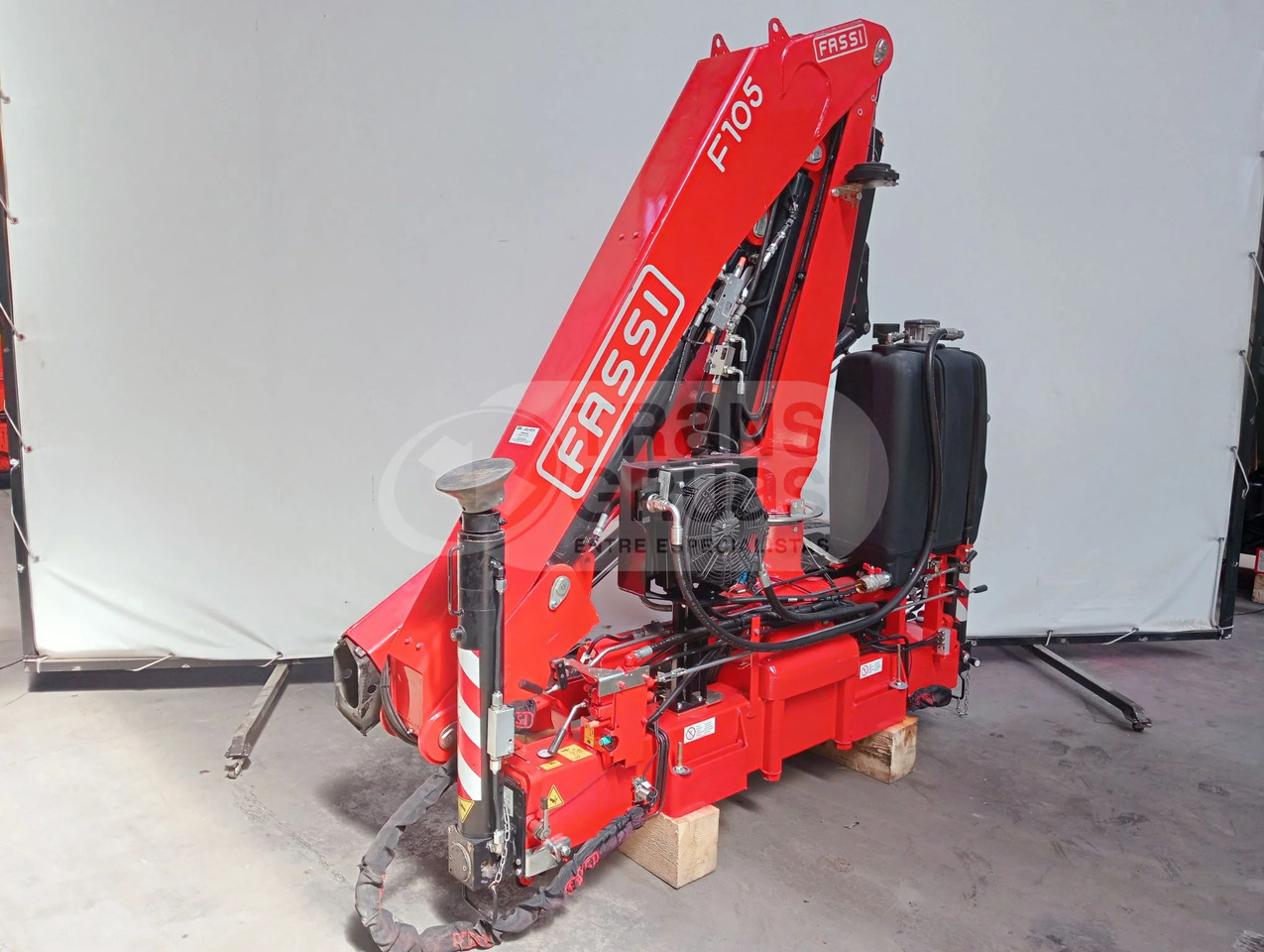 Grúa hidráulica Fassi F105B.24 E-ACTIVE - Grue auxiliaire: photos 1 Grúa hidráulica Fassi F105B.24 E-ACTIVE - Grue auxiliaire: photos 1