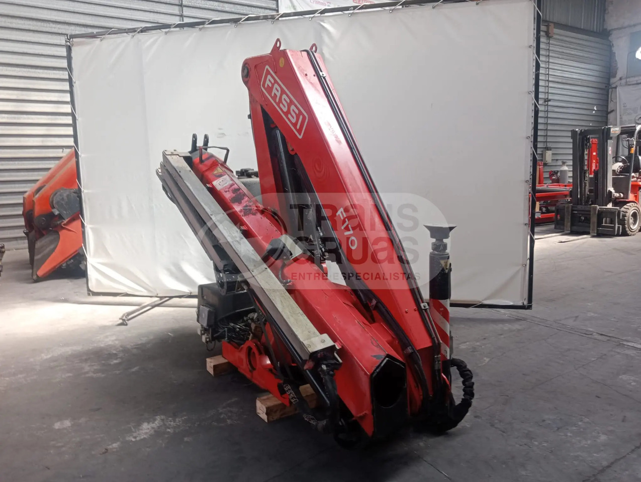 Grúa hidráulica Fassi F170A.23 - Grue auxiliaire: photos 3 Grúa hidráulica Fassi F170A.23 - Grue auxiliaire: photos 3