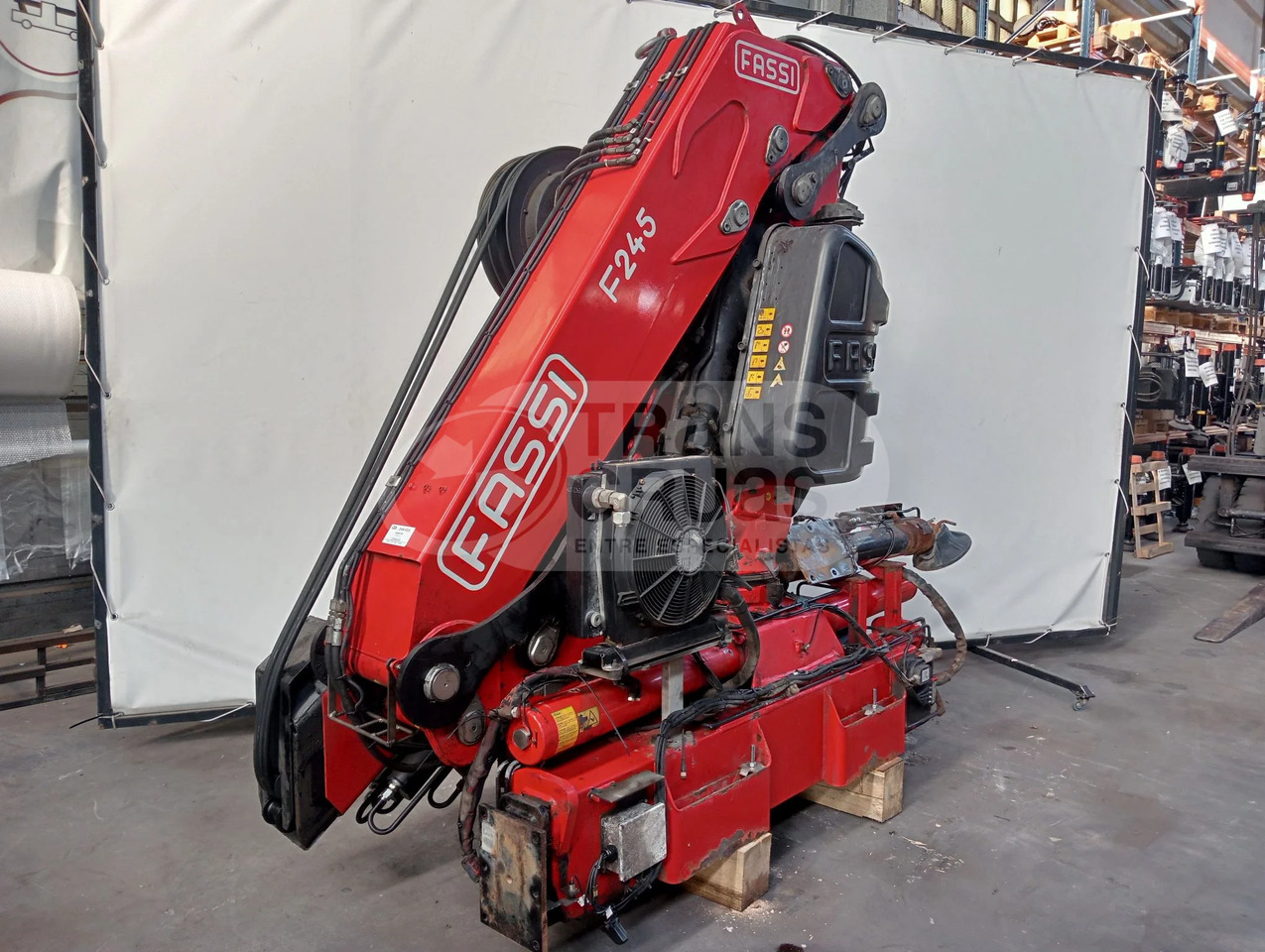 Grúa hidráulica Fassi F245A.2.25 E-DYNAMIC - Grue auxiliaire: photos 3 Grúa hidráulica Fassi F245A.2.25 E-DYNAMIC - Grue auxiliaire: photos 3