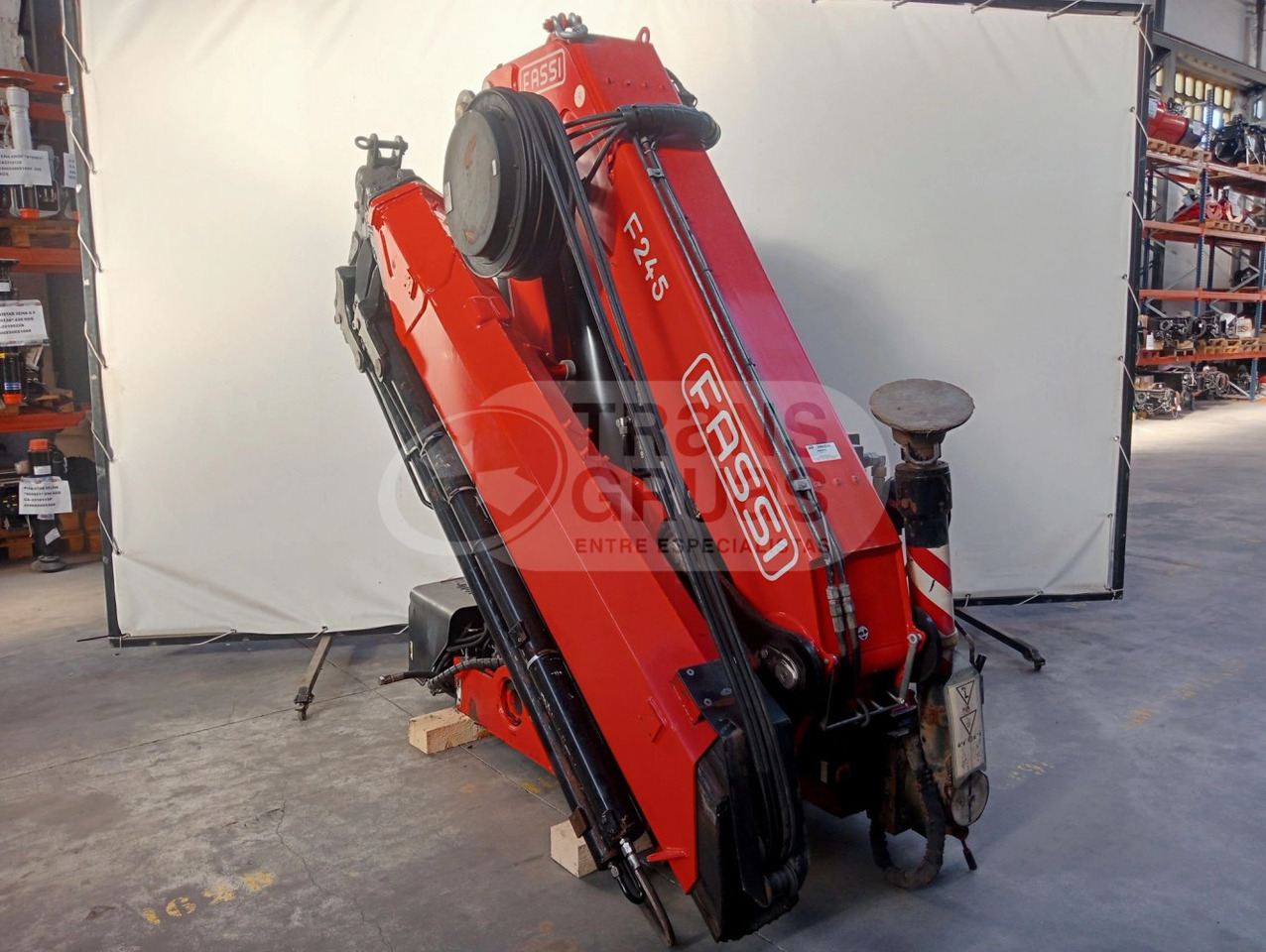 Grúa hidráulica Fassi F245A.2.25 - Grue auxiliaire: photos 4 Grúa hidráulica Fassi F245A.2.25 - Grue auxiliaire: photos 4