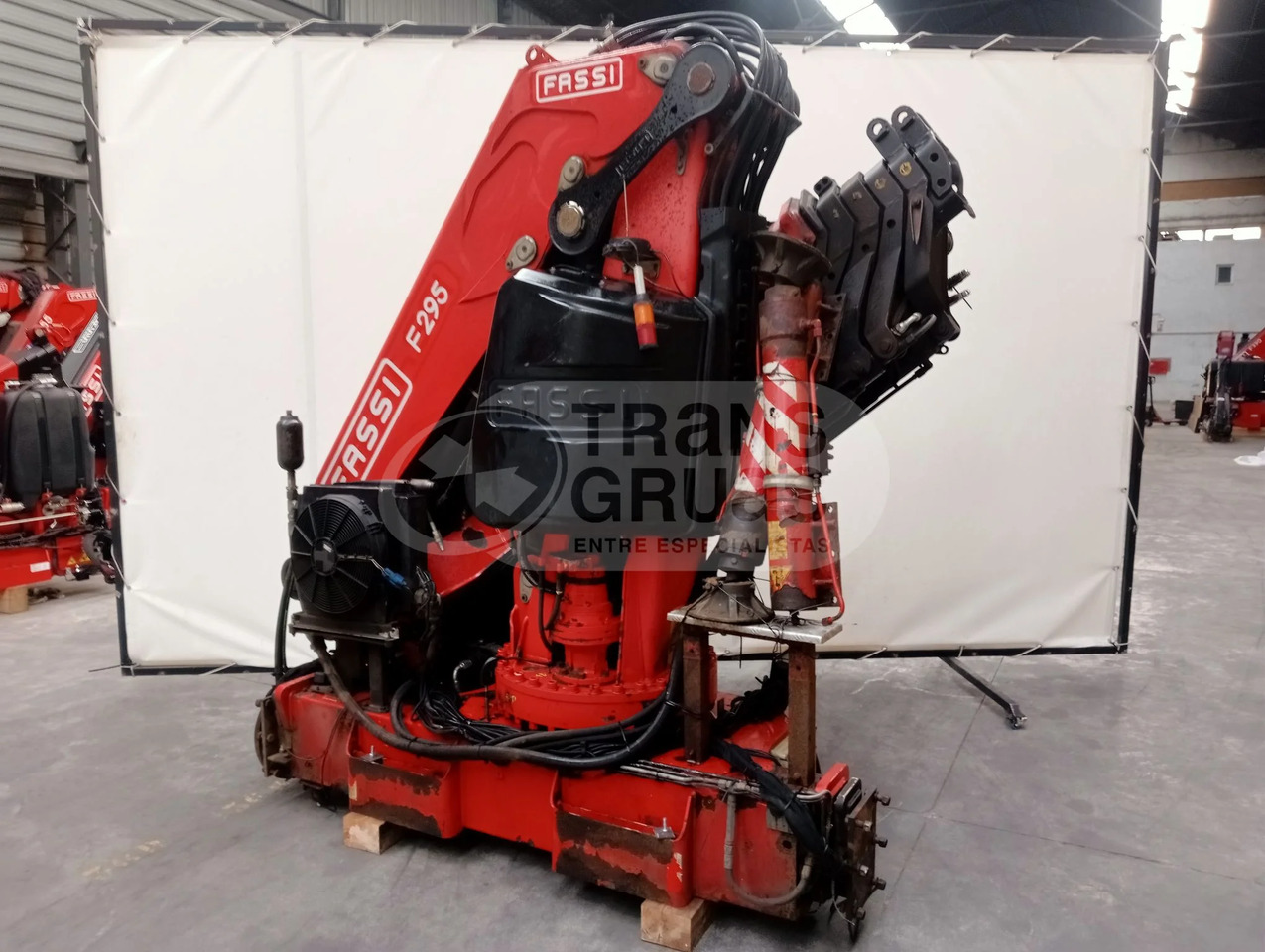Grúa hidráulica Fassi F295RA.2.25 E-DYNAMIC - Grue auxiliaire: photos 3 Grúa hidráulica Fassi F295RA.2.25 E-DYNAMIC - Grue auxiliaire: photos 3