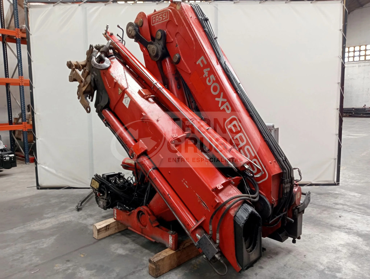 Grúa hidráulica Fassi F450AXP.27 - Grue auxiliaire: photos 2 Grúa hidráulica Fassi F450AXP.27 - Grue auxiliaire: photos 2