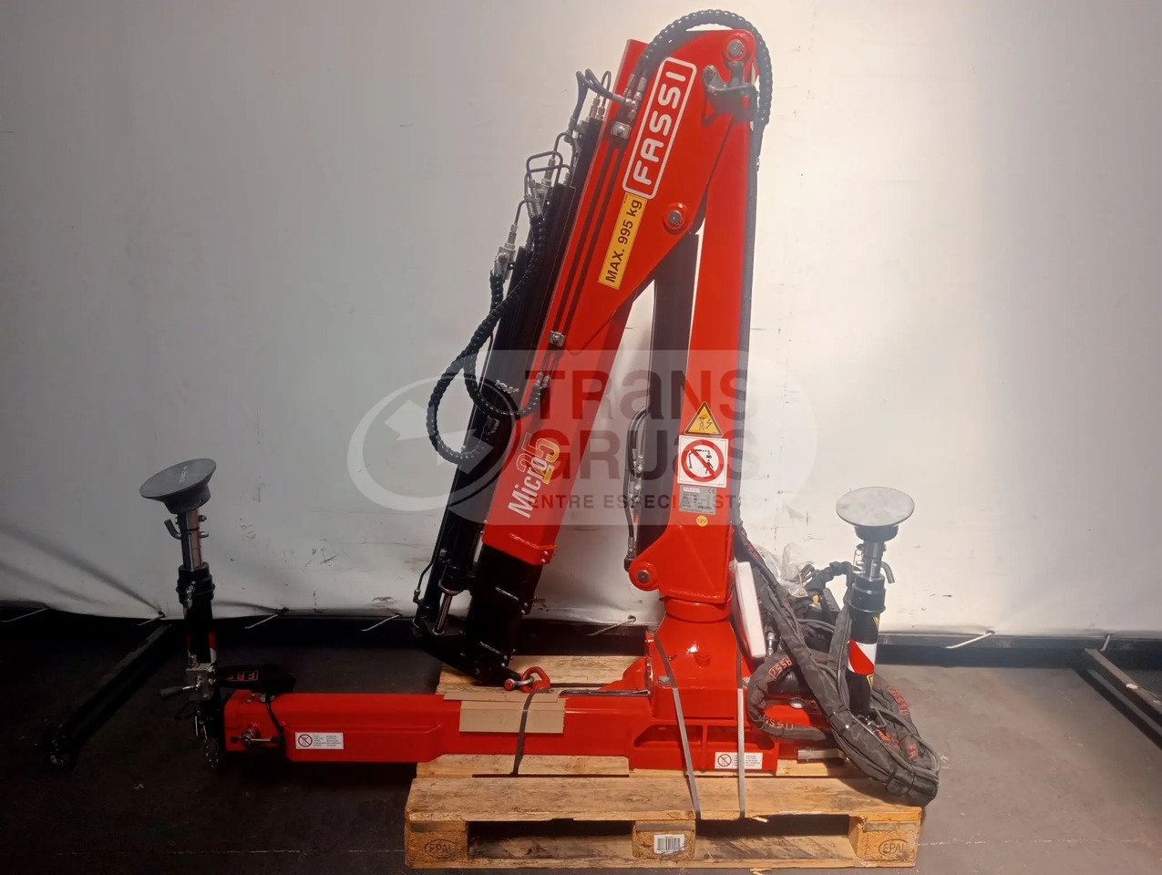 Grúa hidráulica Fassi micro M25A.13 Seminueva - Grue auxiliaire: photos 2 Grúa hidráulica Fassi micro M25A.13 Seminueva - Grue auxiliaire: photos 2