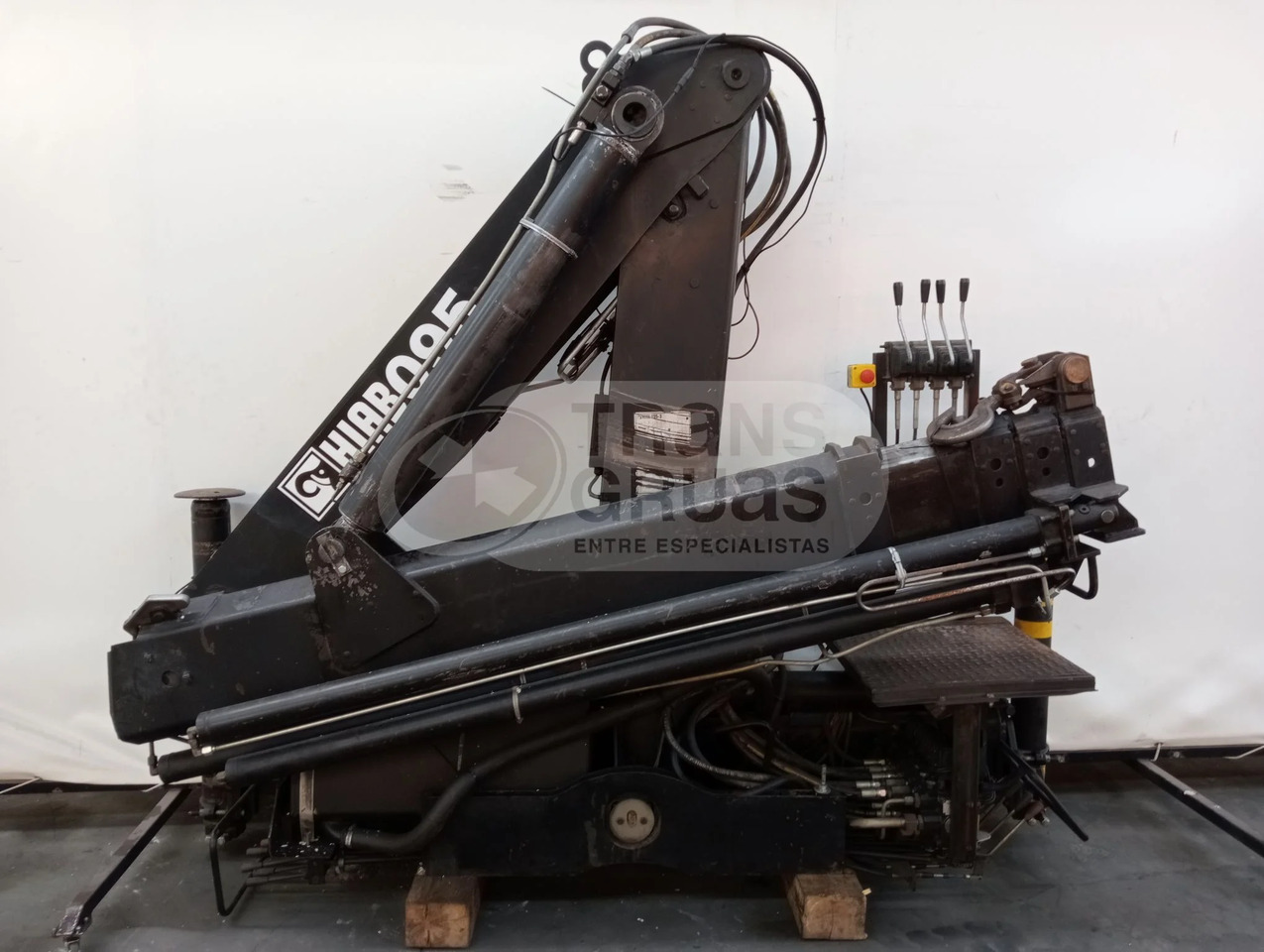 Grúa hidráulica Hiab 095-3 - Grue auxiliaire: photos 1 Grúa hidráulica Hiab 095-3 - Grue auxiliaire: photos 1