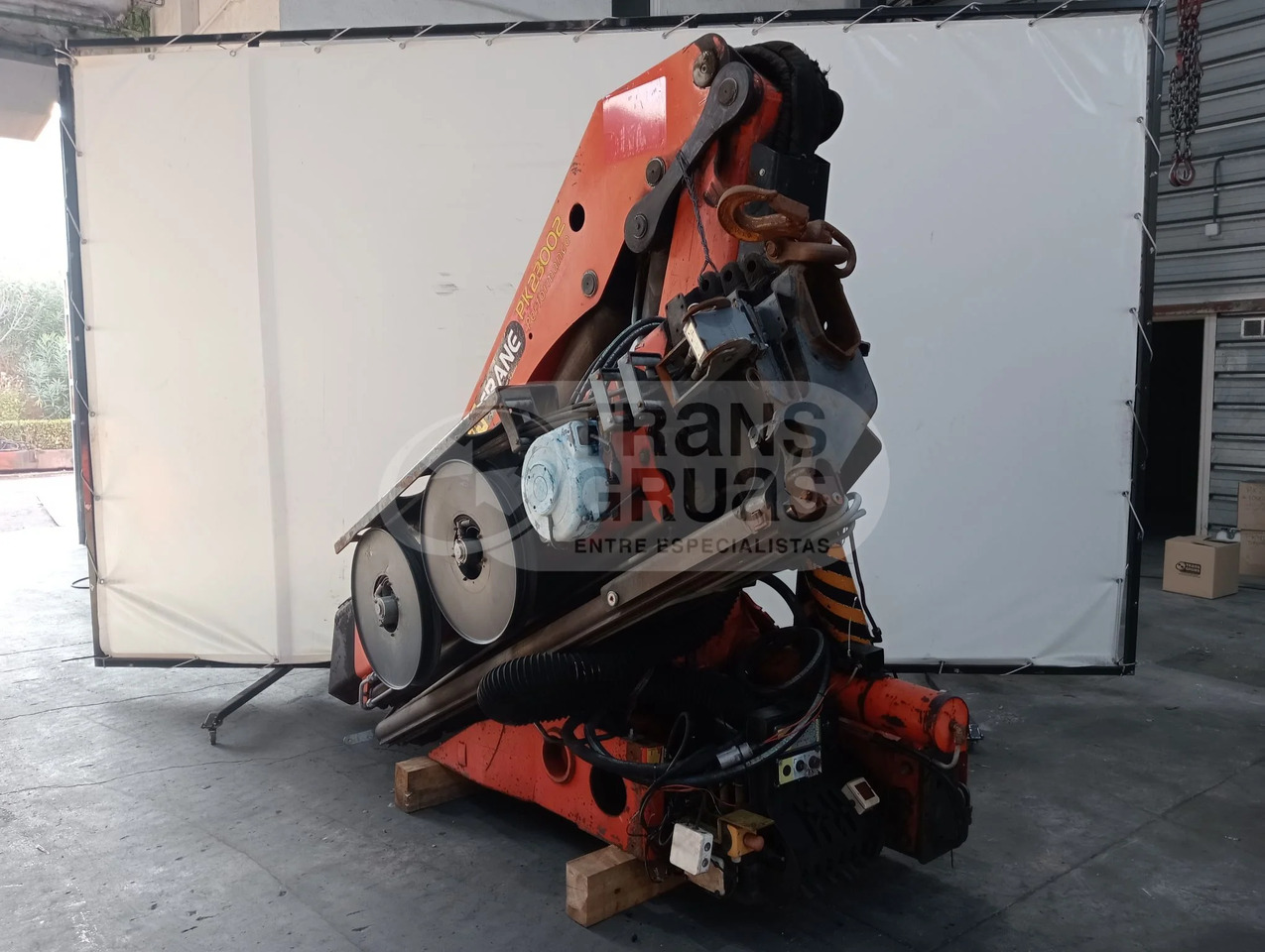 Grúa hidráulica Palfinger PK 23002 - Grue auxiliaire: photos 3 Grúa hidráulica Palfinger PK 23002 - Grue auxiliaire: photos 3