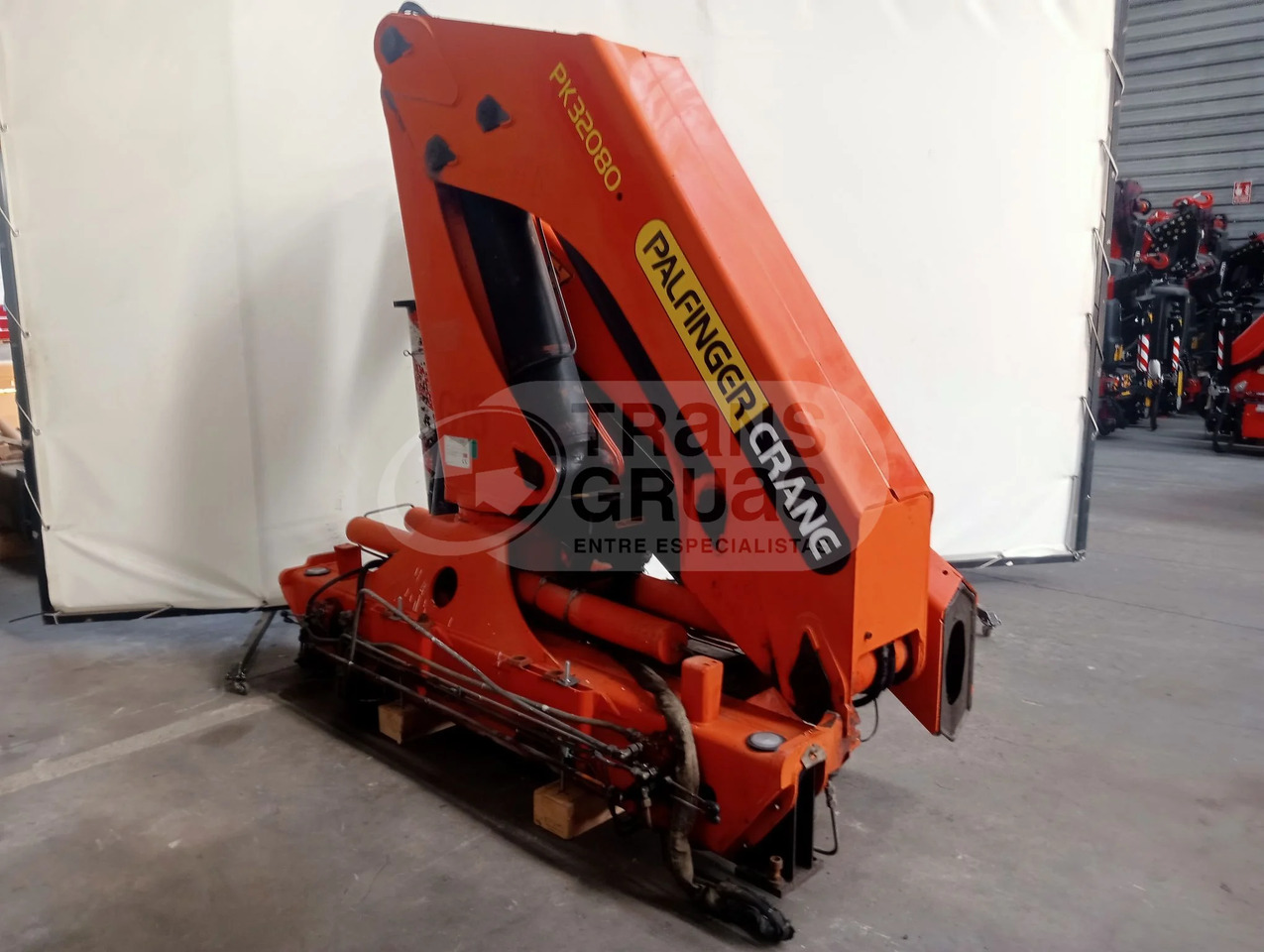 Grúa hidráulica Palfinger PK 32080 - Grue auxiliaire: photos 3 Grúa hidráulica Palfinger PK 32080 - Grue auxiliaire: photos 3