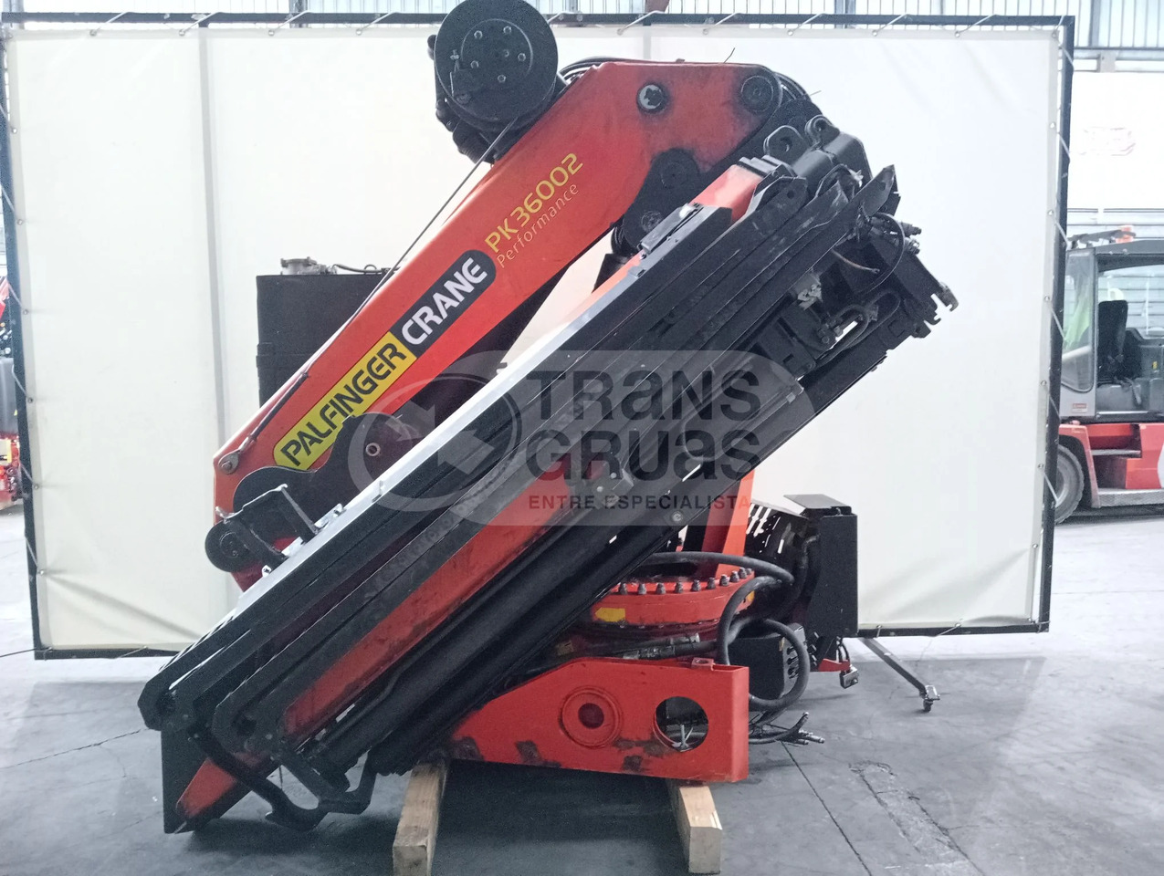 Grúa hidráulica Palfinger PK 36002 - Grue auxiliaire: photos 1 Grúa hidráulica Palfinger PK 36002 - Grue auxiliaire: photos 1