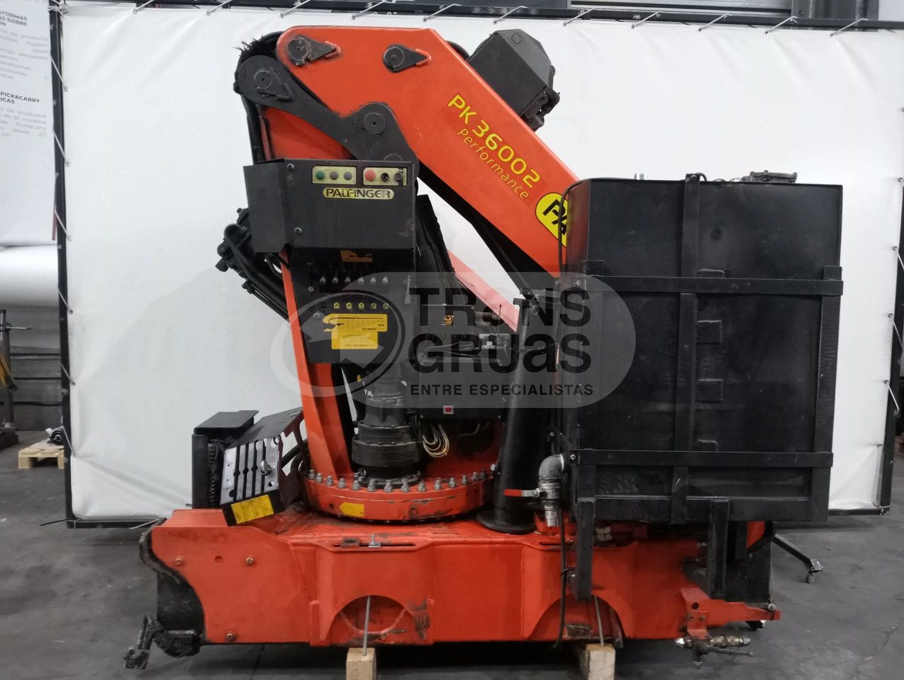 Grúa hidráulica Palfinger PK 36002 - Grue auxiliaire: photos 5 Grúa hidráulica Palfinger PK 36002 - Grue auxiliaire: photos 5