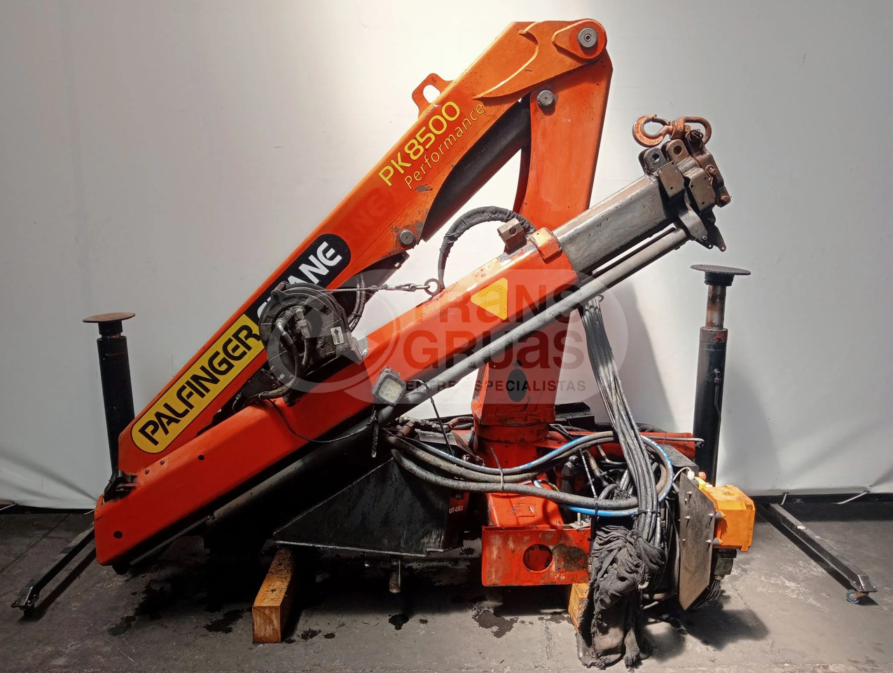 Grúa hidráulica Palfinger PK 8500 - Grue auxiliaire: photos 1 Grúa hidráulica Palfinger PK 8500 - Grue auxiliaire: photos 1