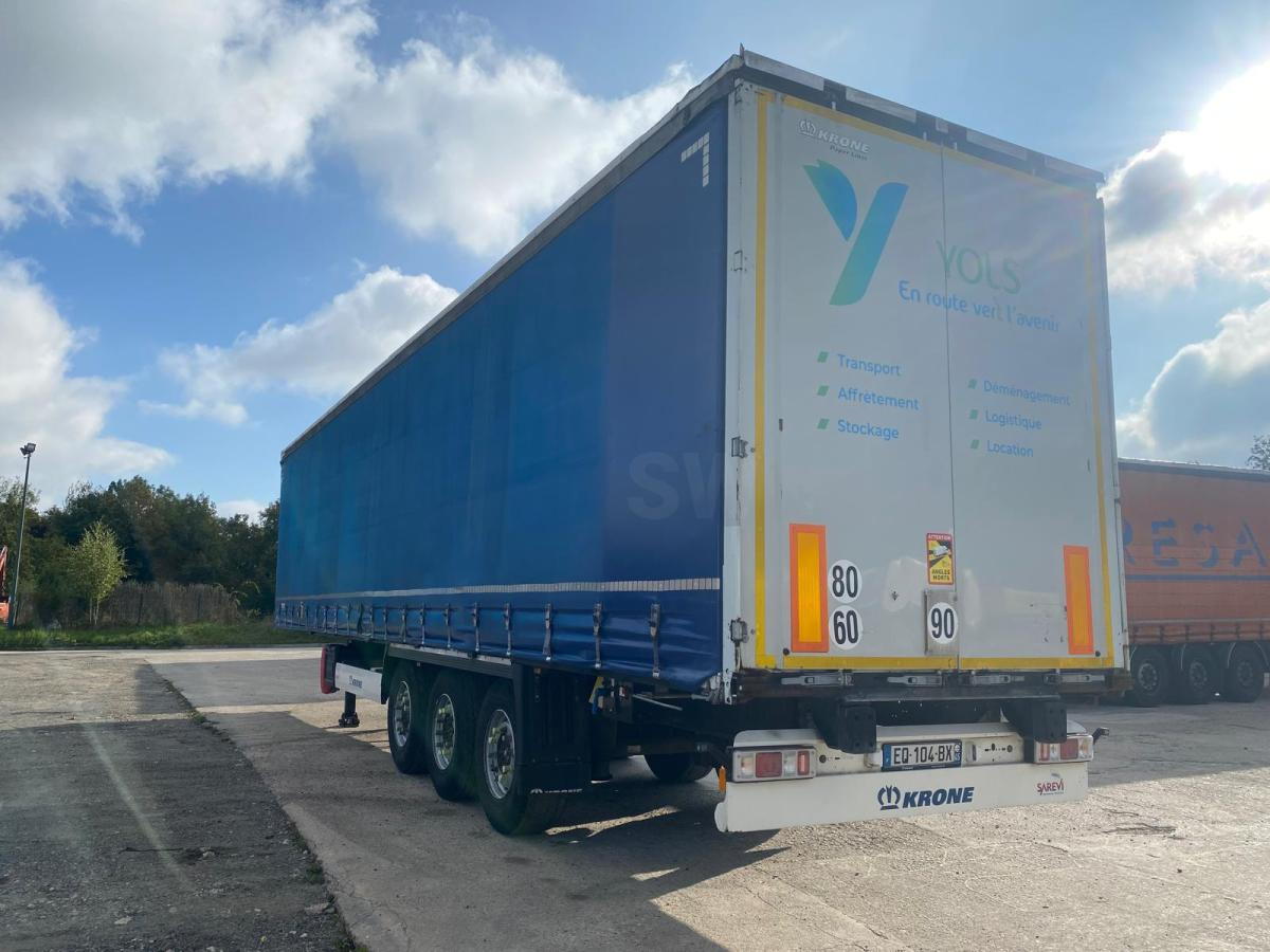 Krone - Semi-remorque rideaux coulissants: photos 1 Krone - Semi-remorque rideaux coulissants: photos 1