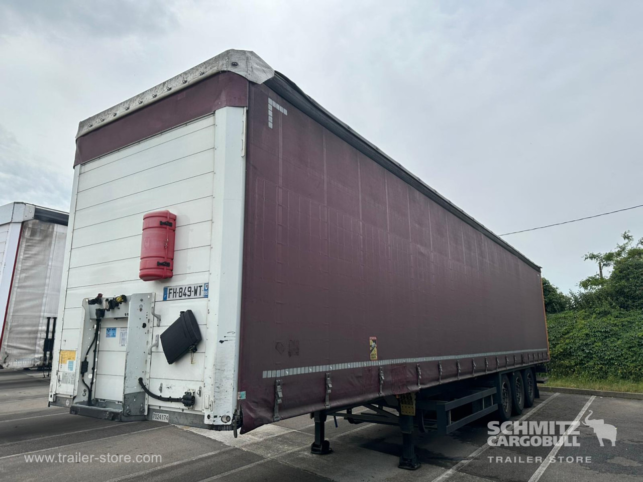 Semi-remorque rideaux coulissants SCHMITZ Curtainsider Standard Taillift: photos 8