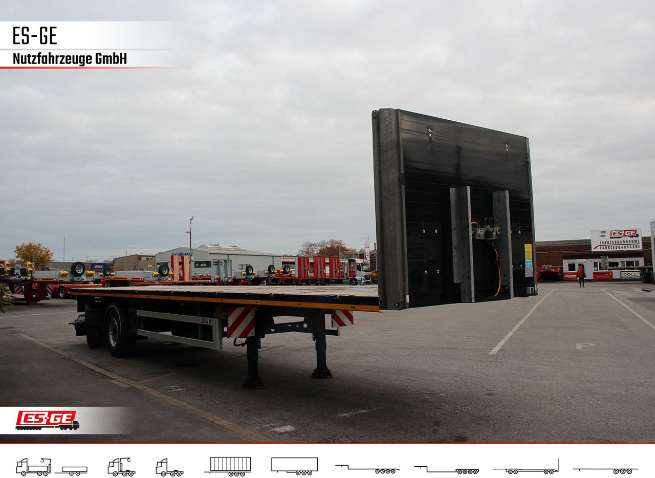 ES-GE 2-Achs-Sattelanhänger - Semi-remorque plateau: photos 4 ES-GE 2-Achs-Sattelanhänger - Semi-remorque plateau: photos 4