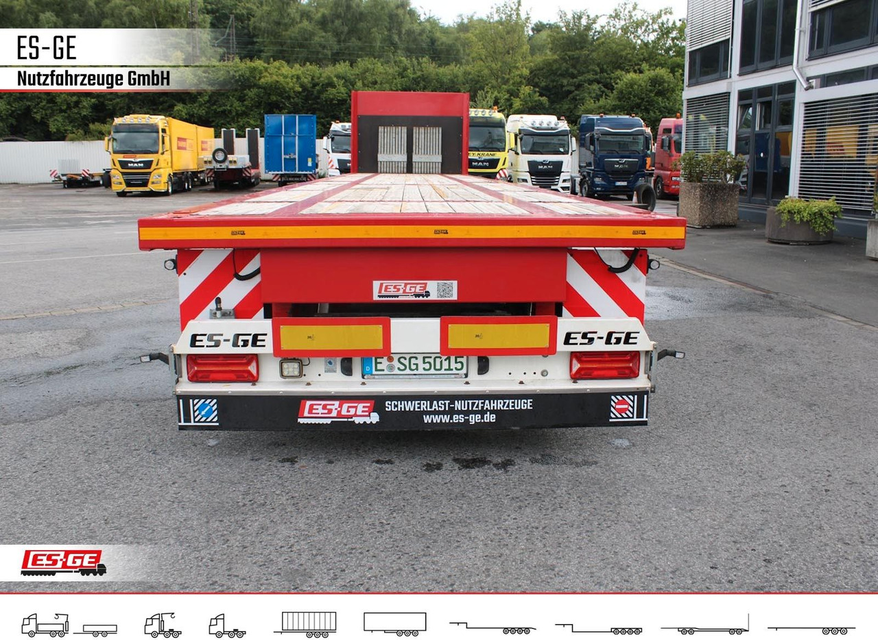 ES-GE 3-Achs Sattelanhänger - Rungen + CV - Semi-remorque plateau: photos 2 ES-GE 3-Achs Sattelanhänger - Rungen + CV - Semi-remorque plateau: photos 2