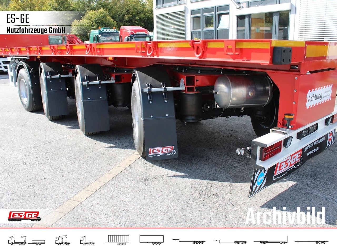 ES-GE 4-Achs-Ballastauflieger - Semi-remorque plateau: photos 2 ES-GE 4-Achs-Ballastauflieger - Semi-remorque plateau: photos 2