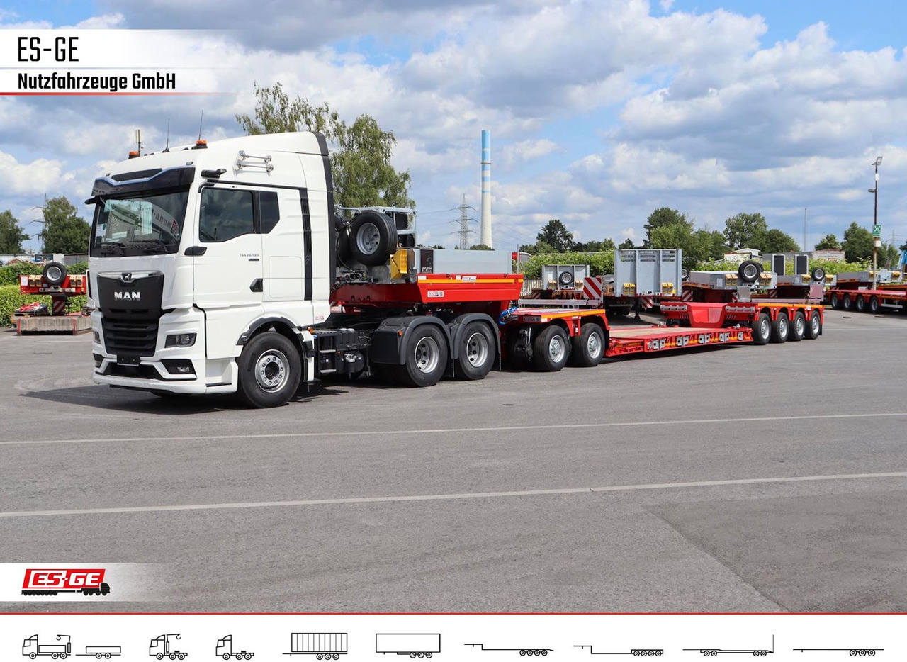 Faymonville MAX 710 Tiefbett 2+4 PA ATX - Semi-remorque surbaissé: photos 3 Faymonville MAX 710 Tiefbett 2+4 PA ATX - Semi-remorque surbaissé: photos 3