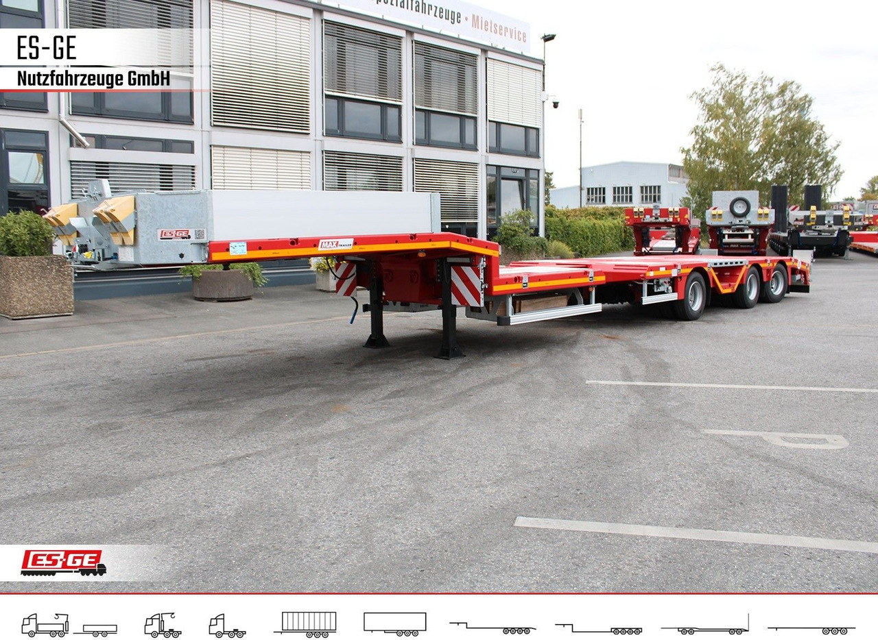 Faymonville MAX Trailer MAX100 Semi-Tieflader Radmulden - Semi-remorque surbaissé: photos 1 Faymonville MAX Trailer MAX100 Semi-Tieflader Radmulden - Semi-remorque surbaissé: photos 1