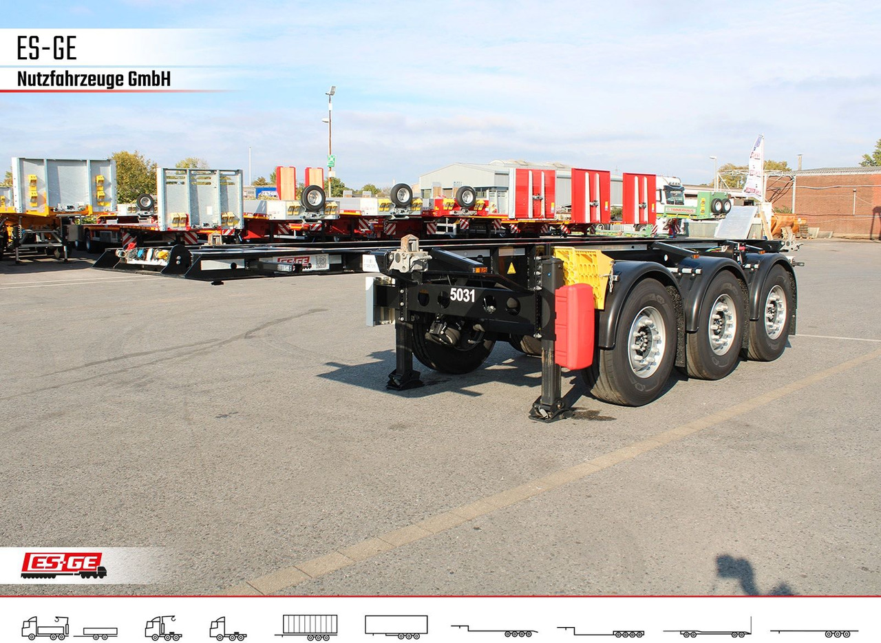 Krone Box Liner 3-Achs-Containerchassis 20' - Semi-remorque porte-conteneur/ Caisse mobile: photos 2 Krone Box Liner 3-Achs-Containerchassis 20' - Semi-remorque porte-conteneur/ Caisse mobile: photos 2