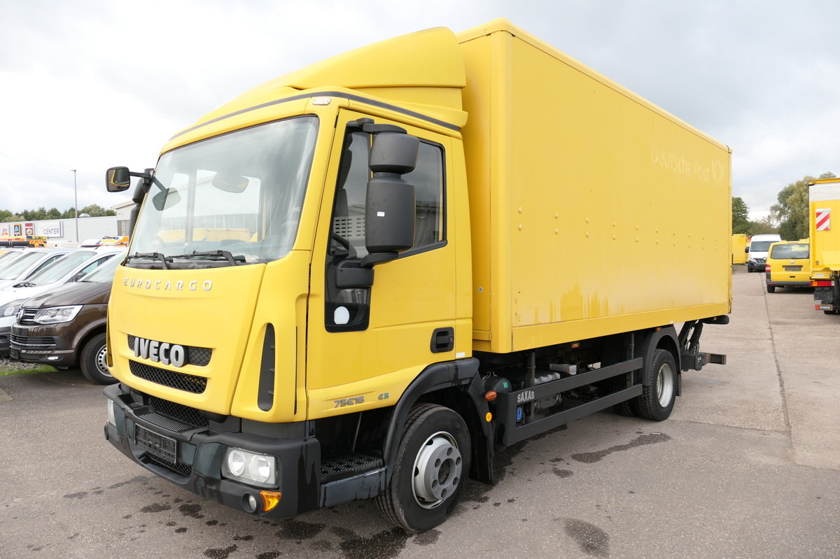 IVECO EuroCargo ML 75 E 16 P LBW LUFT AUTOMATIK - Camion fourgon: photos 1 IVECO EuroCargo ML 75 E 16 P LBW LUFT AUTOMATIK - Camion fourgon: photos 1