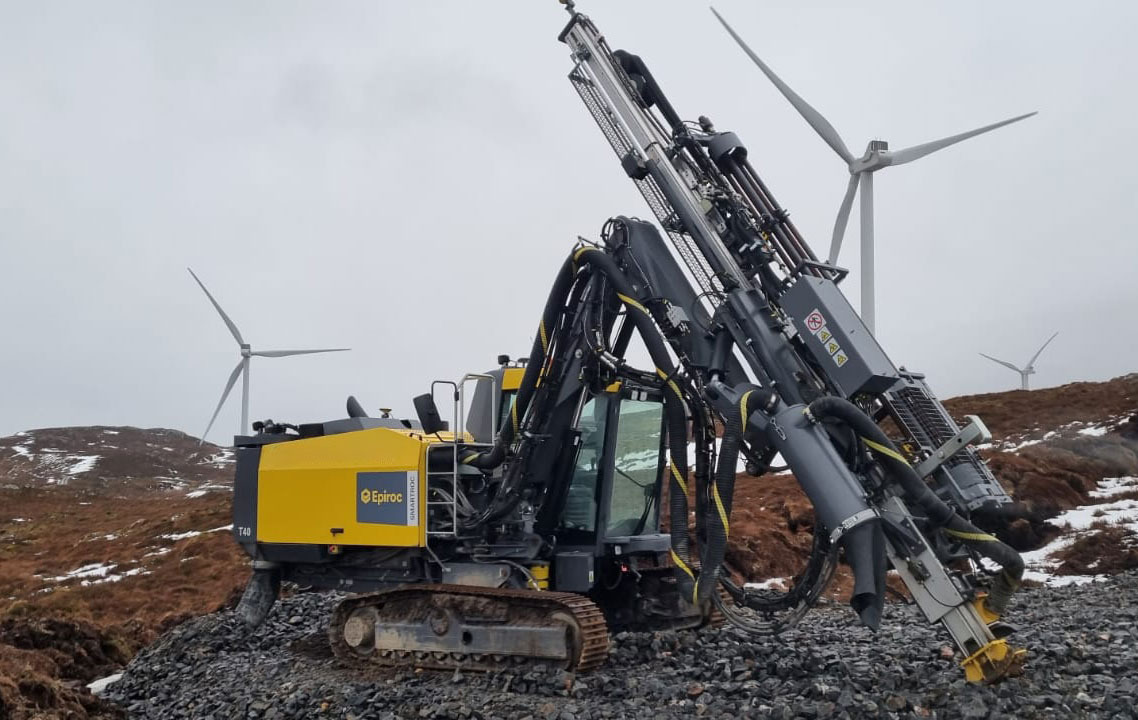 Atlas Copco (Epiroc) SmartROC T40MK2-11 - Foreuse: photos 3 Atlas Copco (Epiroc) SmartROC T40MK2-11 - Foreuse: photos 3