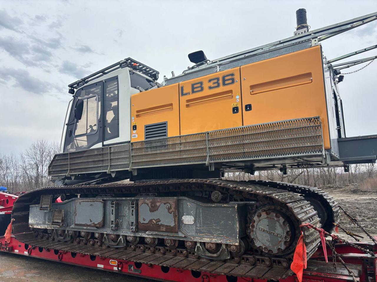 Liebherr LB36 - Mât de battage: photos 2 Liebherr LB36 - Mât de battage: photos 2