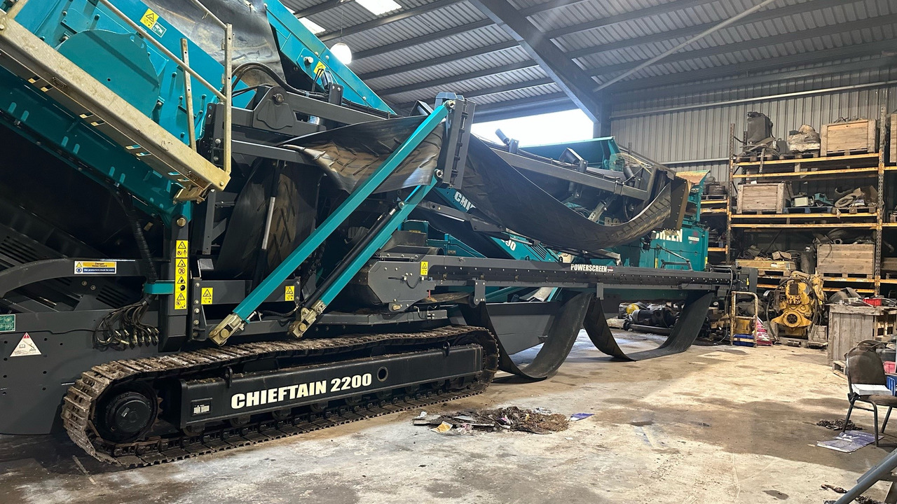 Powerscreen Chieftain 2200 3D - Crible: photos 4 Powerscreen Chieftain 2200 3D - Crible: photos 4