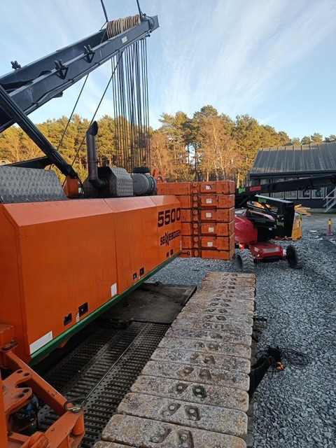 Sennebogen 5500 - Grue sur chenilles: photos 5 Sennebogen 5500 - Grue sur chenilles: photos 5