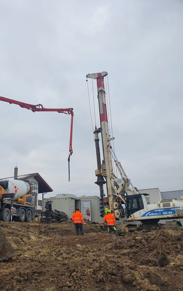 Soilmec SR-40 - Mât de battage: photos 4 Soilmec SR-40 - Mât de battage: photos 4