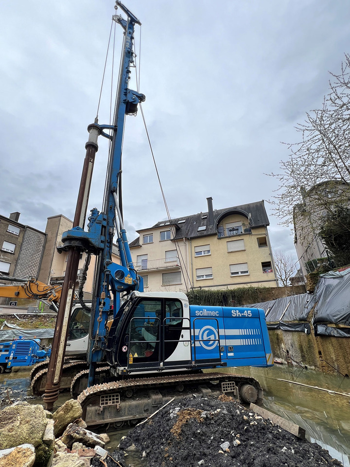 Soilmec SR-45 - Mât de battage: photos 1 Soilmec SR-45 - Mât de battage: photos 1