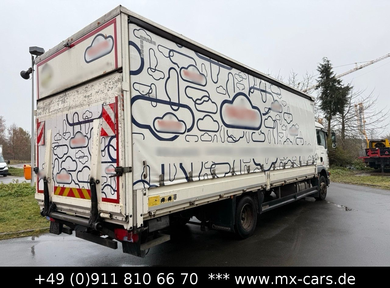 MAN TGM 12.250 Pritsche Plane LBW Schlafkabine Autom - Camion à rideaux coulissants: photos 5 MAN TGM 12.250 Pritsche Plane LBW Schlafkabine Autom - Camion à rideaux coulissants: photos 5