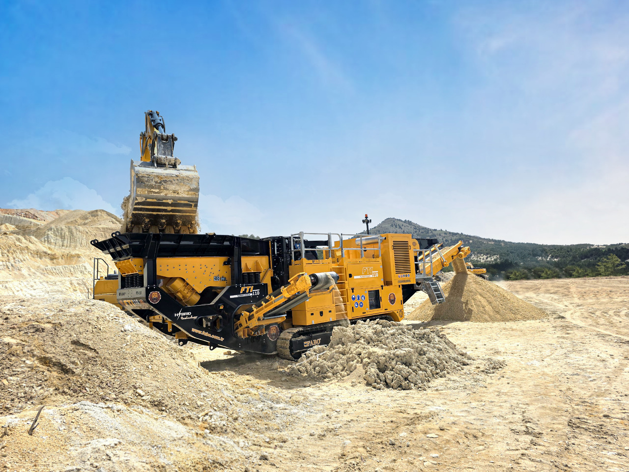 FABO Mining machinery - crushing plant - Machine d'exploitation minière: photos 2 FABO Mining machinery - crushing plant - Machine d'exploitation minière: photos 2