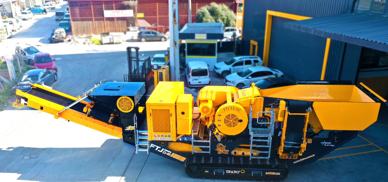 Concasseur mobile neuf FABO Mobile crusher