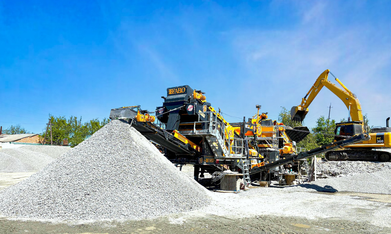 FABO Mobile crusher - Concasseur mobile: photos 3 FABO Mobile crusher - Concasseur mobile: photos 3