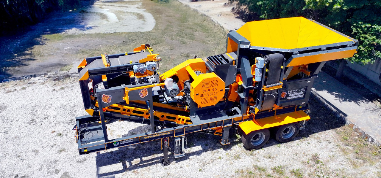 Concasseur mobile neuf FABO Mobile crusher