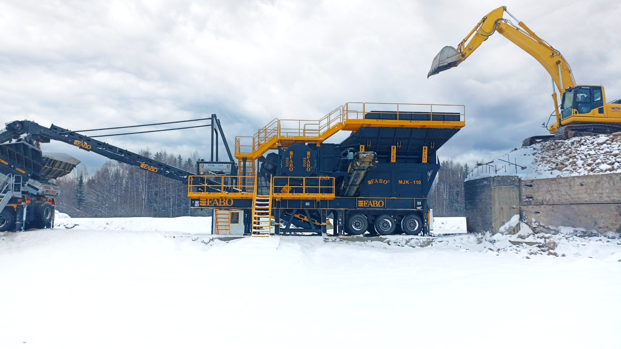 Concasseur mobile neuf FABO Mobile crusher: photos 10