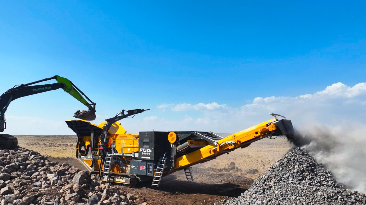 FABO Mobile crusher - Concasseur mobile: photos 4 FABO Mobile crusher - Concasseur mobile: photos 4