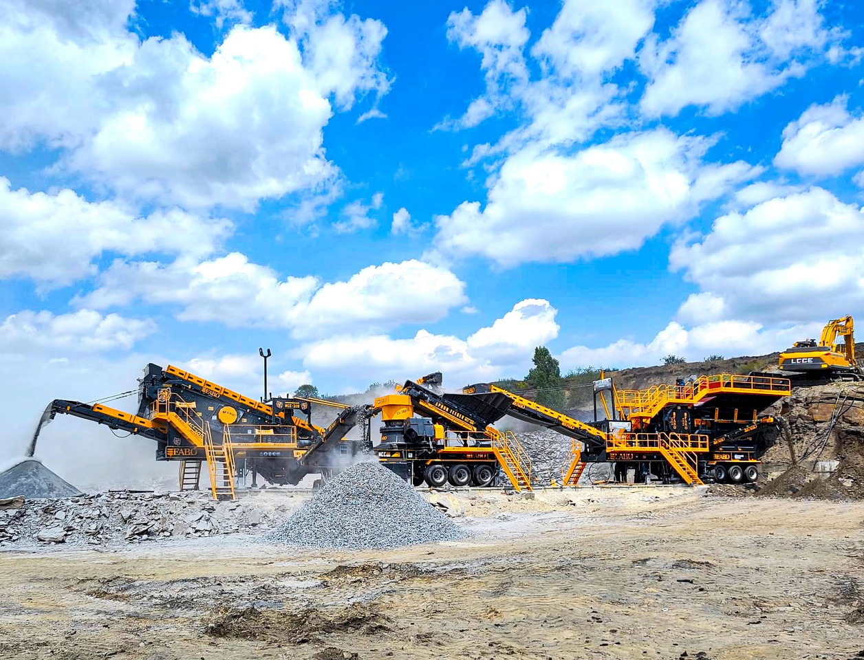 FABO Mobile crusher - Concasseur mobile: photos 2 FABO Mobile crusher - Concasseur mobile: photos 2