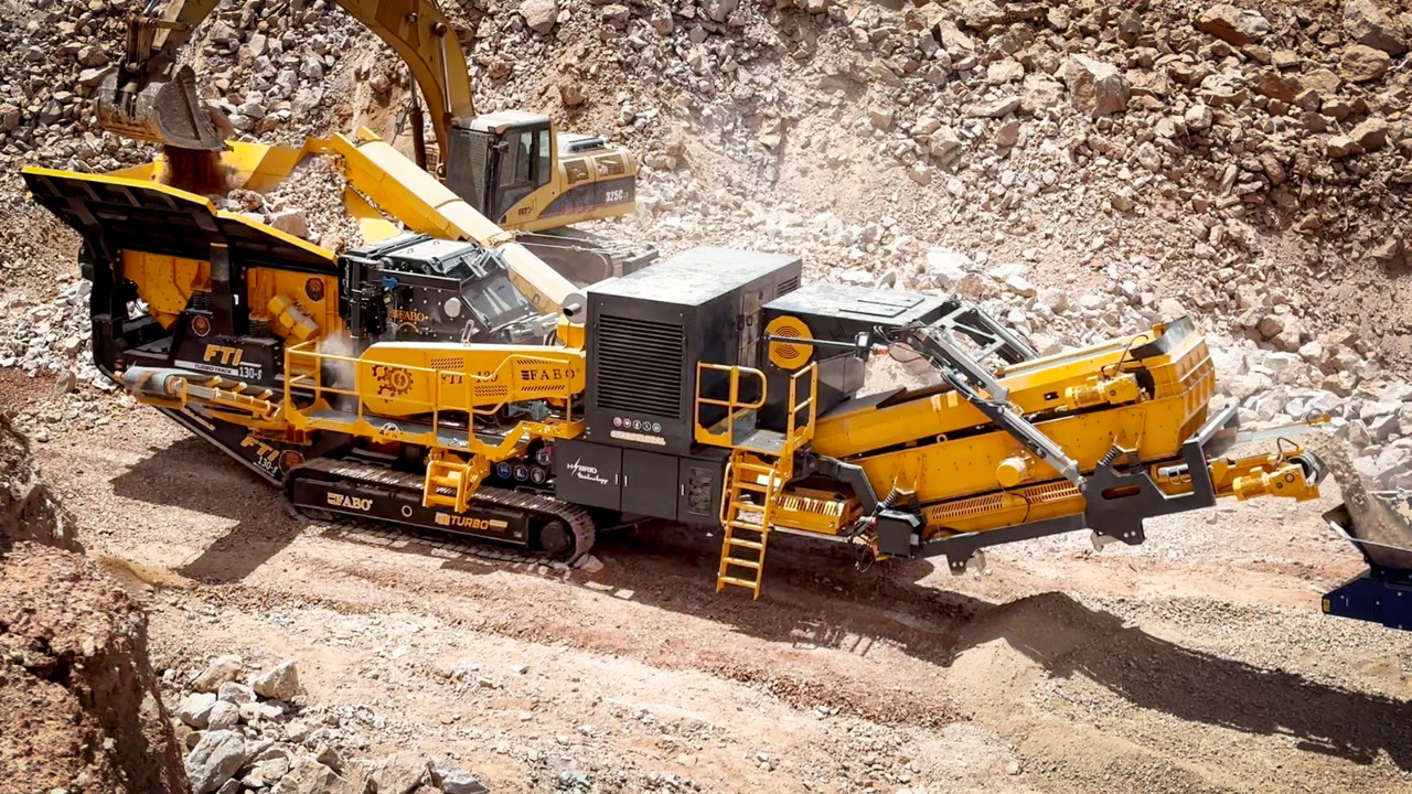 FABO Mobile crusher - Concasseur mobile: photos 1 FABO Mobile crusher - Concasseur mobile: photos 1